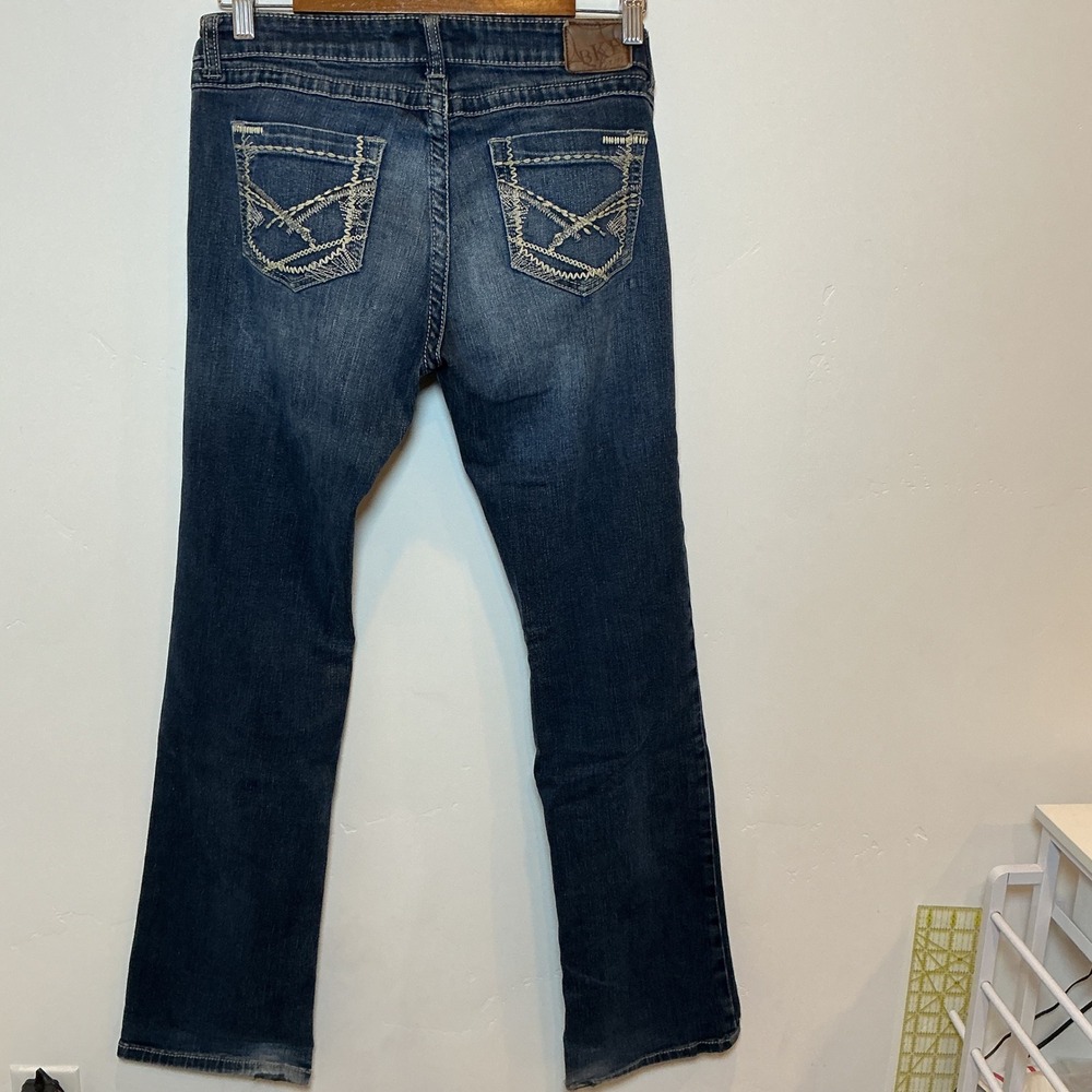 BKE Madison Bootcut Jeans Women's Size 28x32 Stretch Blue Denim - Picture 5 of 7